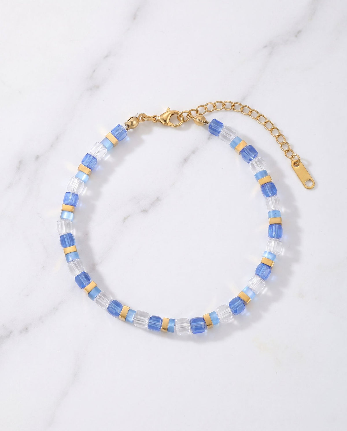 Bracelet perles ambrées